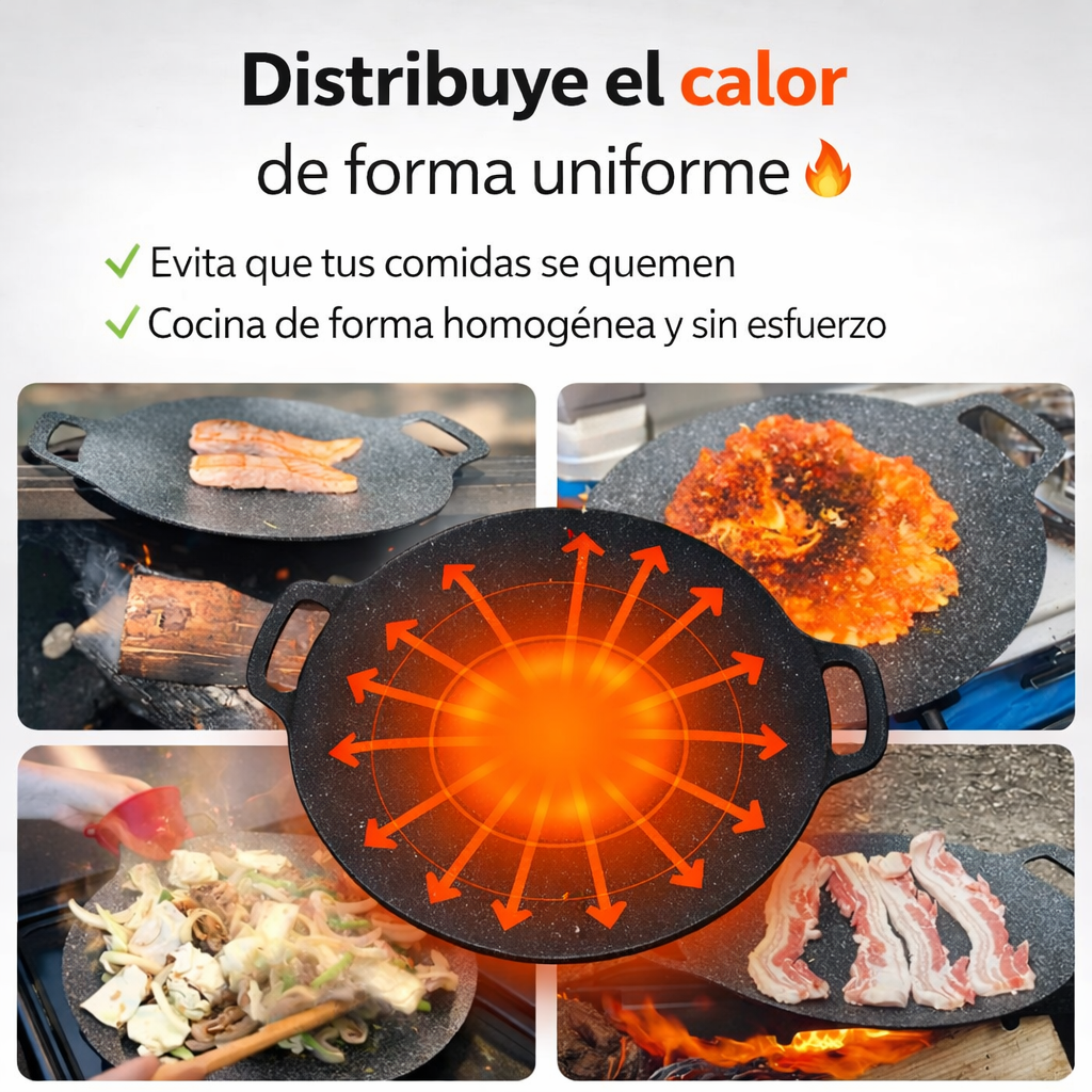 PlanchaSmart Pro™ - Plancha Coreana Multiuso