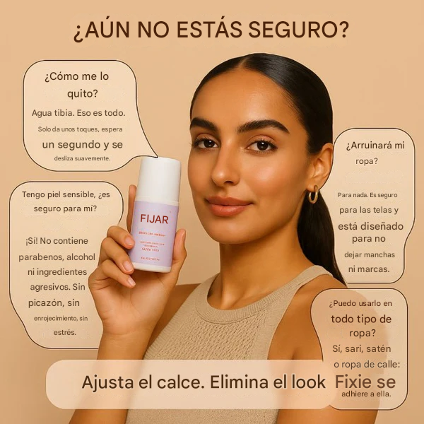 FIXIE Body Adhesive – Fijador Segura para Prendas