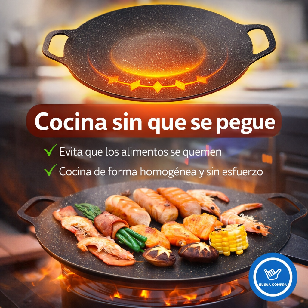 PlanchaSmart Pro™ - Plancha Coreana Multiuso
