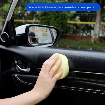 Leather Care Paste – Limpieza, Restauración y Protección Total del Cuero Automotriz