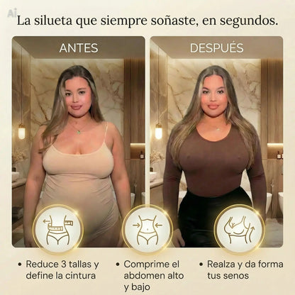 Silueta Thalía Sculpt™- Body de alta compresión