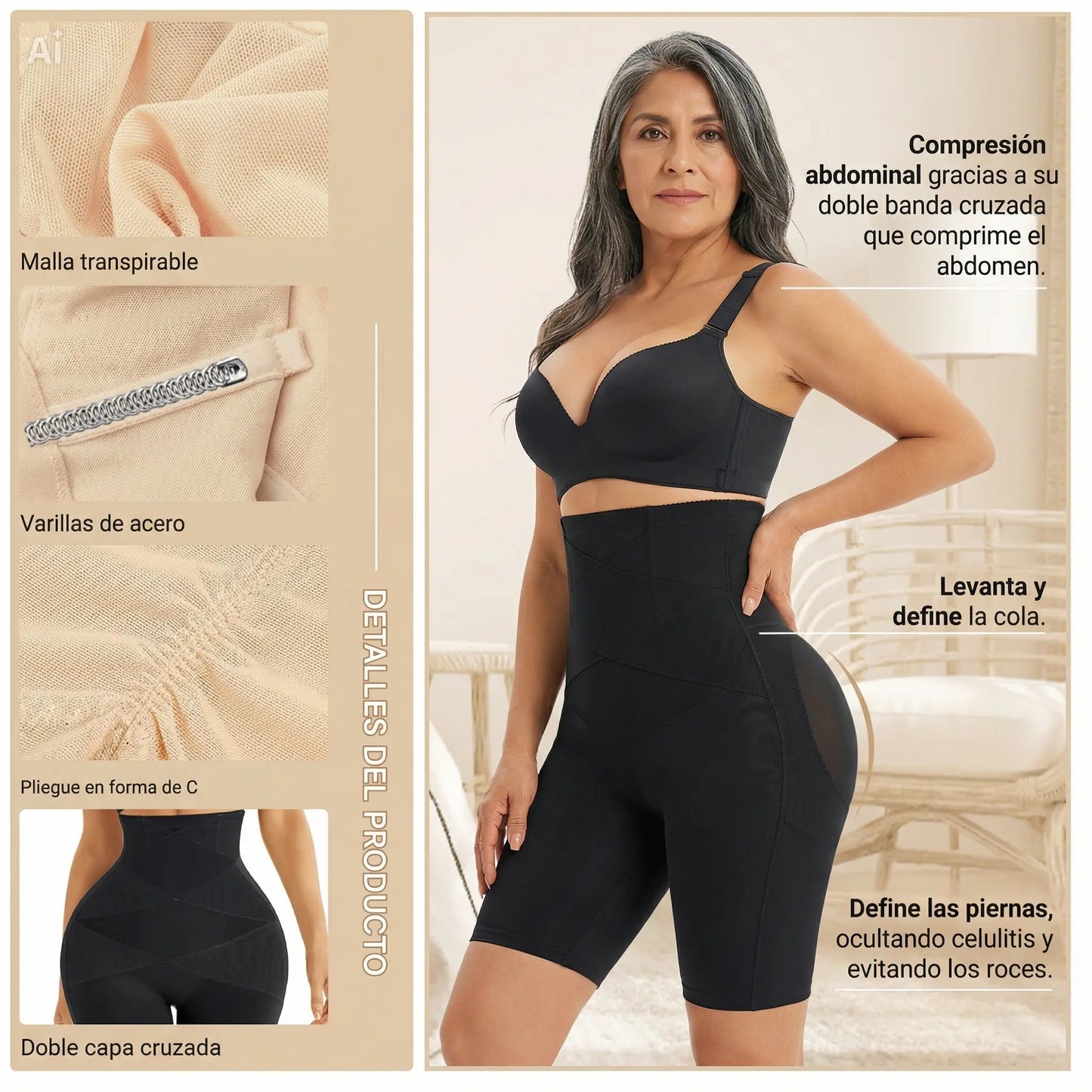 Faja SiluetXFit” - Faja de uso diario 3 in 1