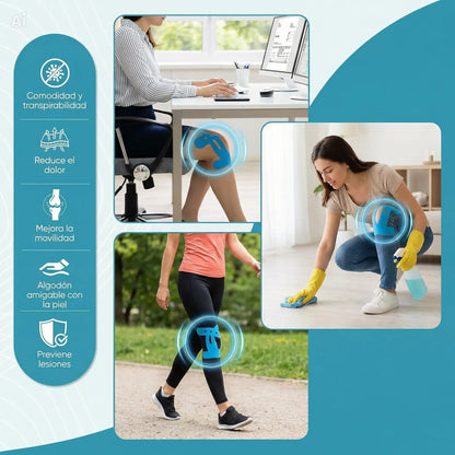 FlexiKnee Support™ - Muévete sin dolor (12 unidades)