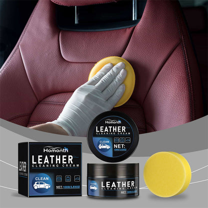 Leather Care Paste – Limpieza, Restauración y Protección Total del Cuero Automotriz