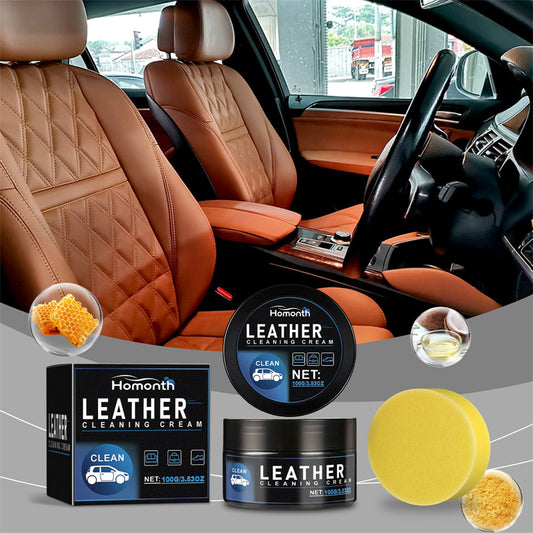 Leather Care Paste – Limpieza, Restauración y Protección Total del Cuero Automotriz