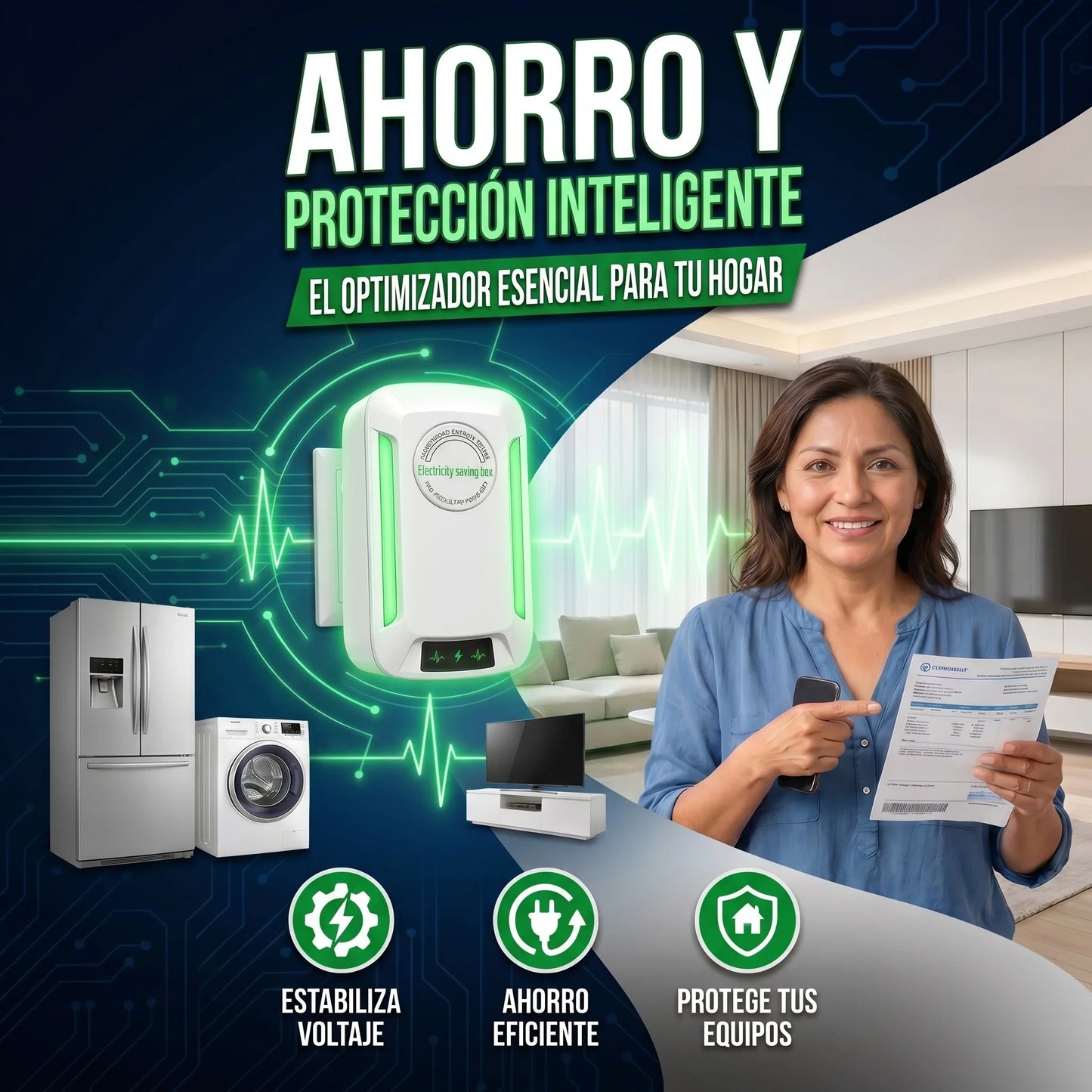 Electricity SavingBox™ - Ahorrador de luz eléctrica