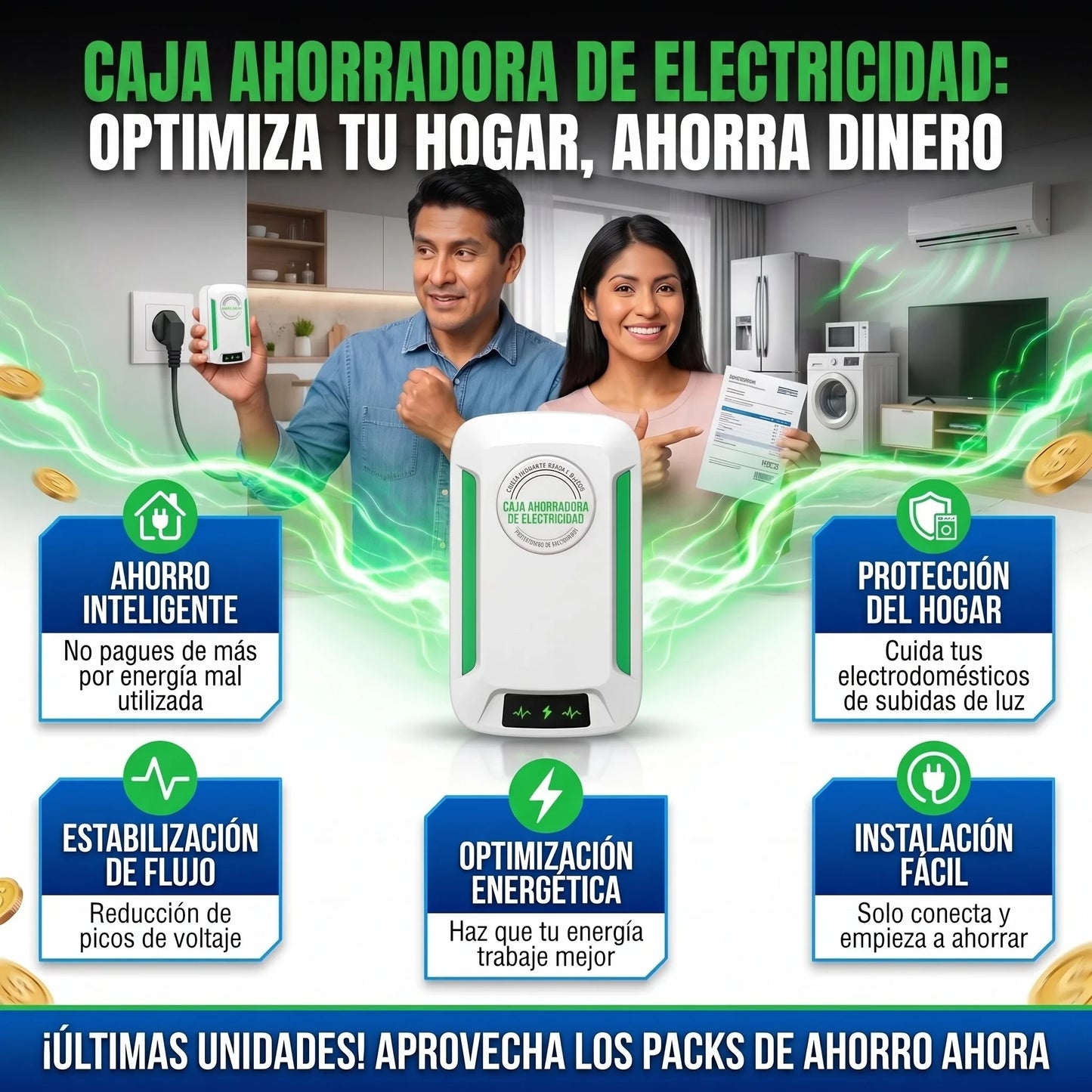Electricity SavingBox™ - Ahorrador de luz eléctrica